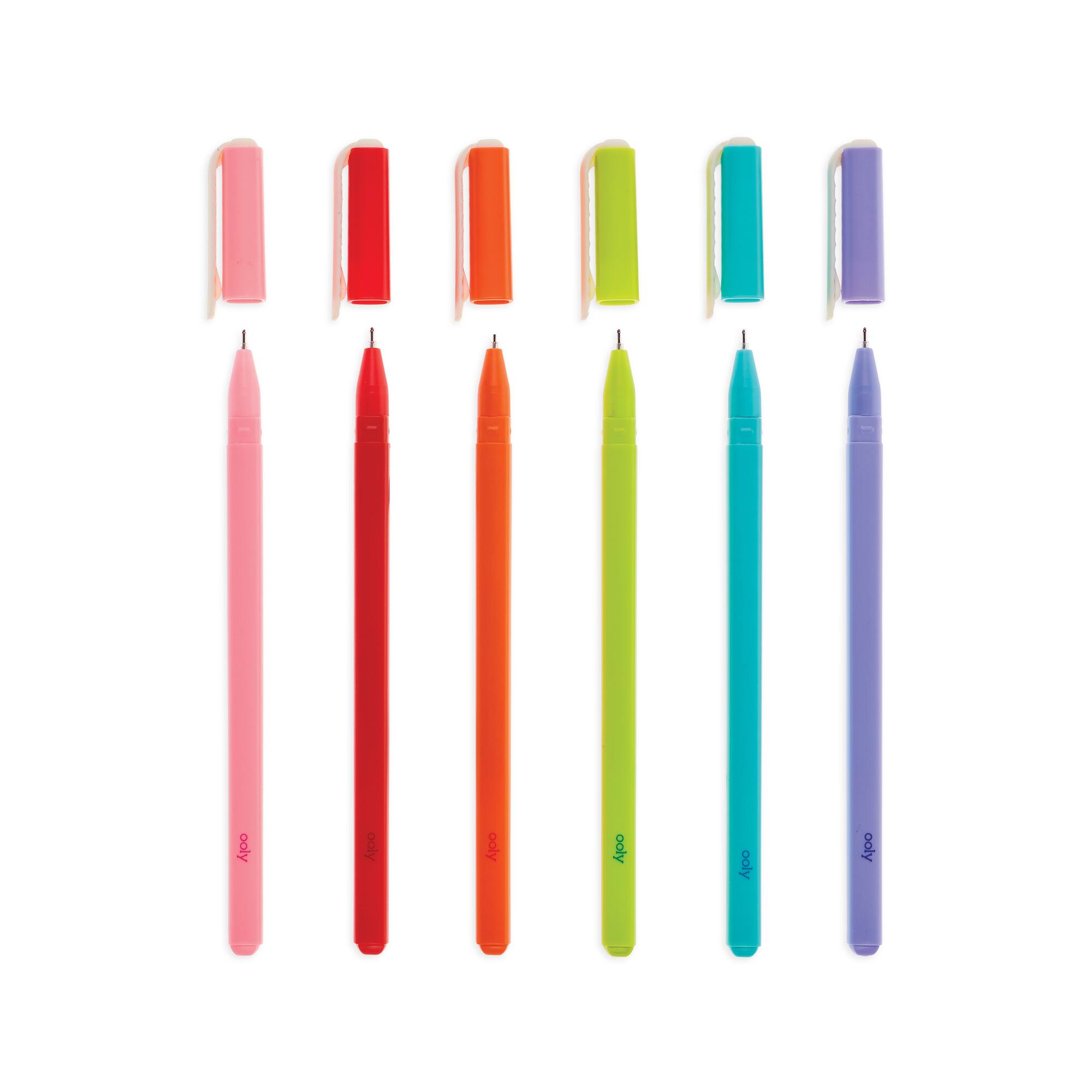 OOLY Fine Line Gel Pens, 6ct.